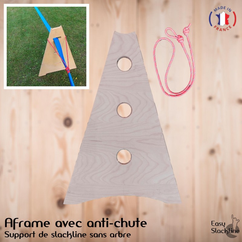 Support pour slackline Aframe