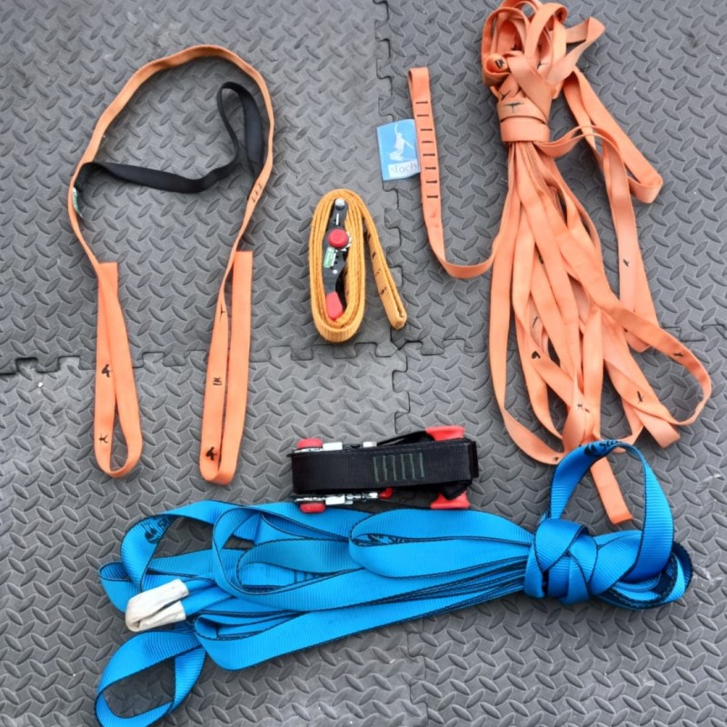 Slackline kit family Easy with guide-line - second hand