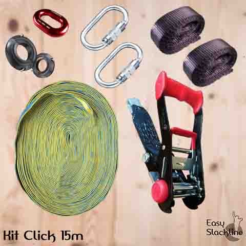 Kit Click 15m - easy slackline